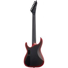 Ltd LTD M-7 Baritone HT Black Metal Red Burst Satin - Vue 2